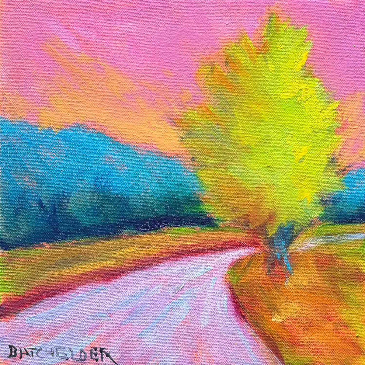 "Curving North (study)"
