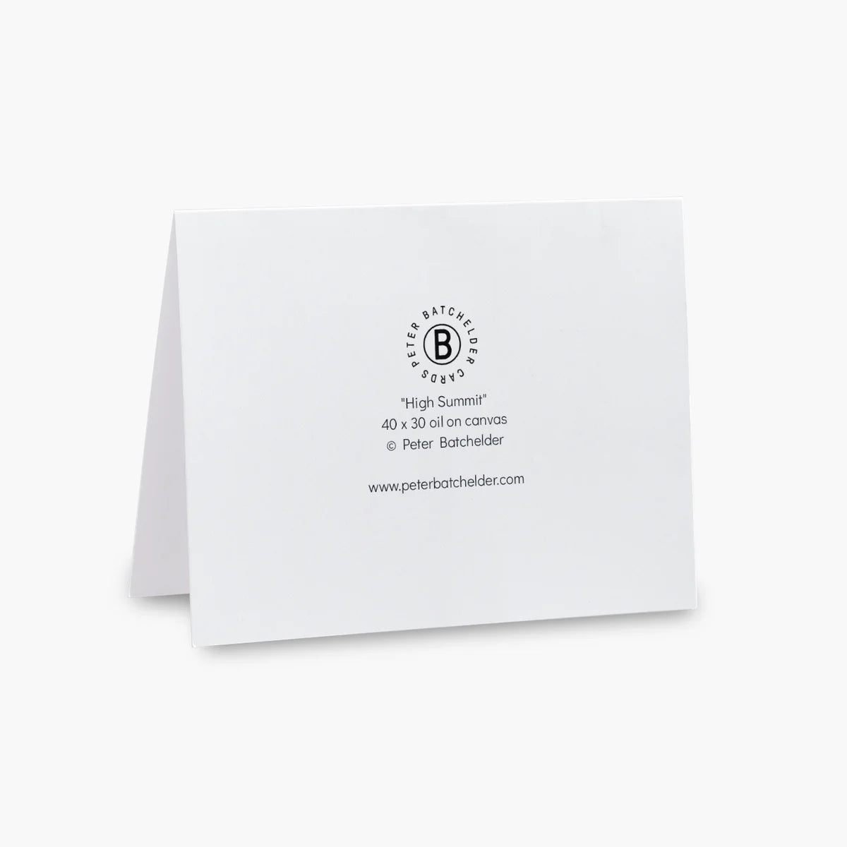 "High Summit" Note Card