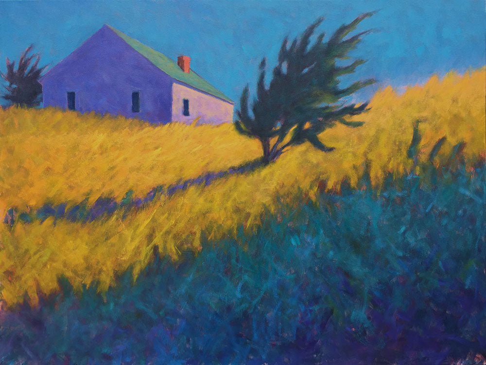 Charcoal Study for "Offshore Breeze"