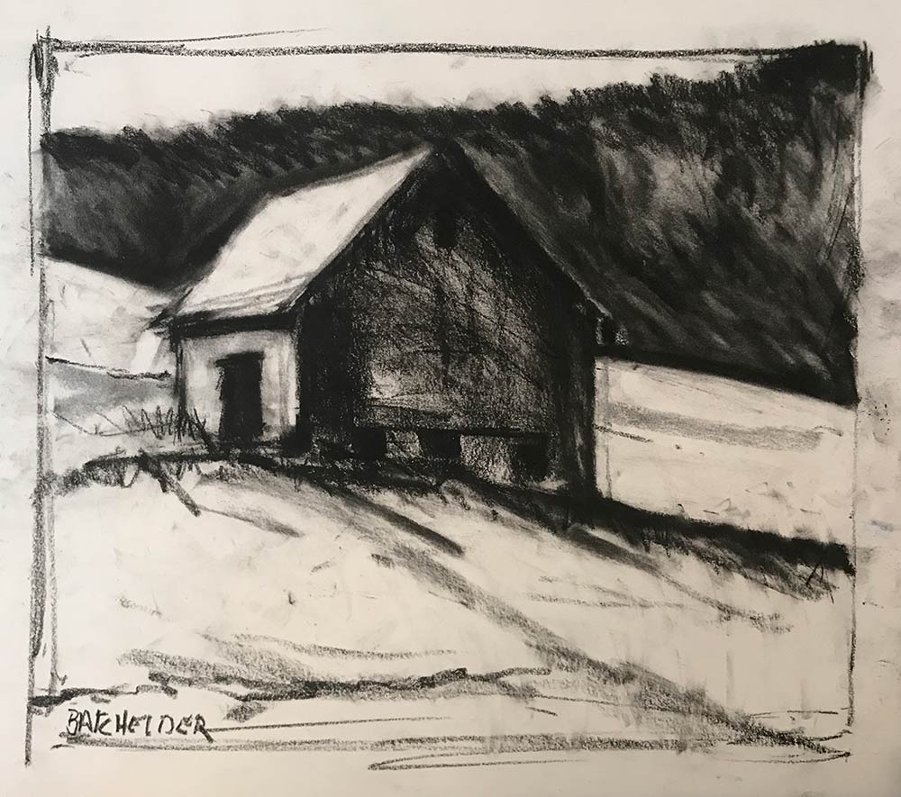 Charcoal Study Untitled #1