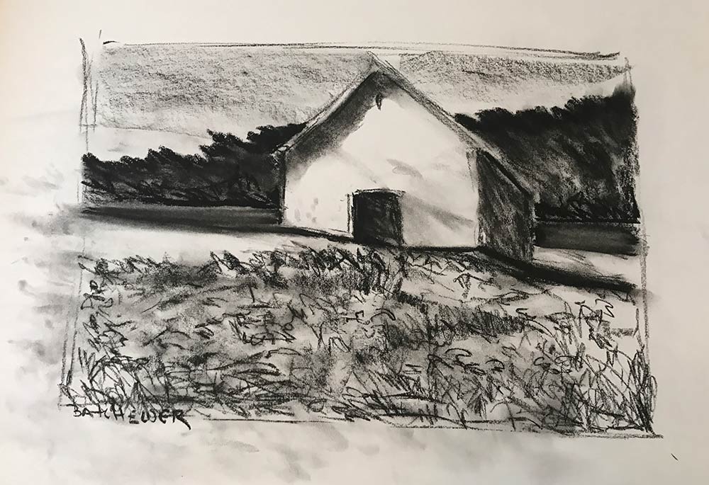 Charcoal Study Untitled #2