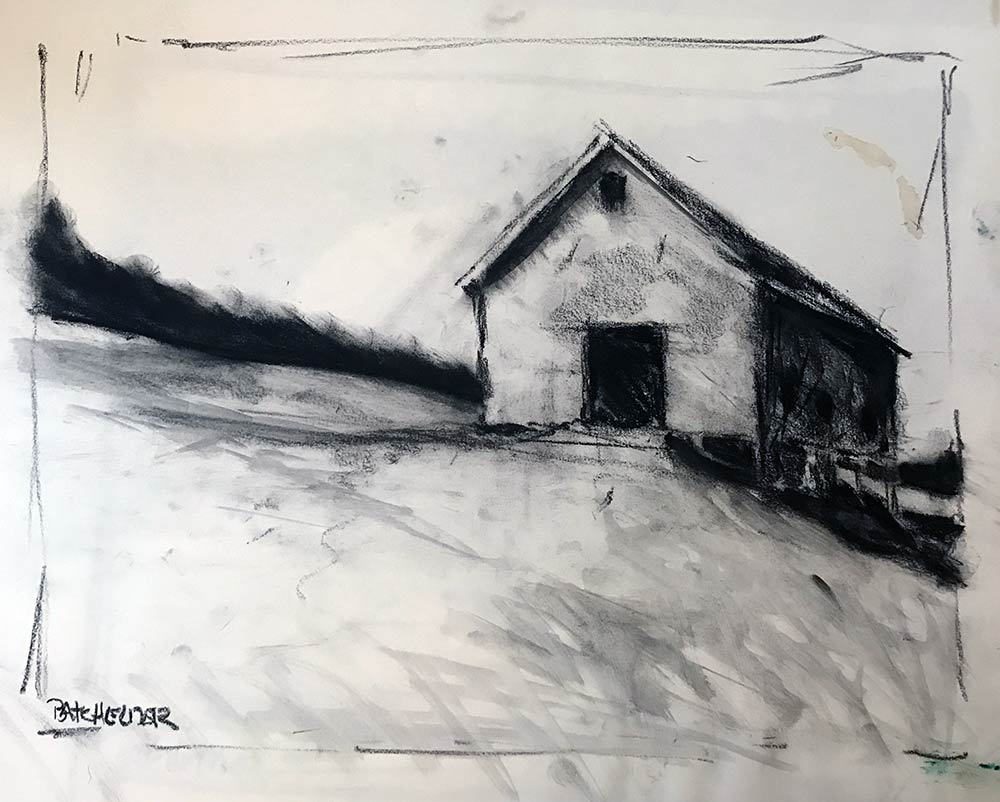 Charcoal Study Untitled #6