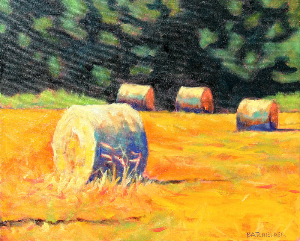 "Four Bales" Print