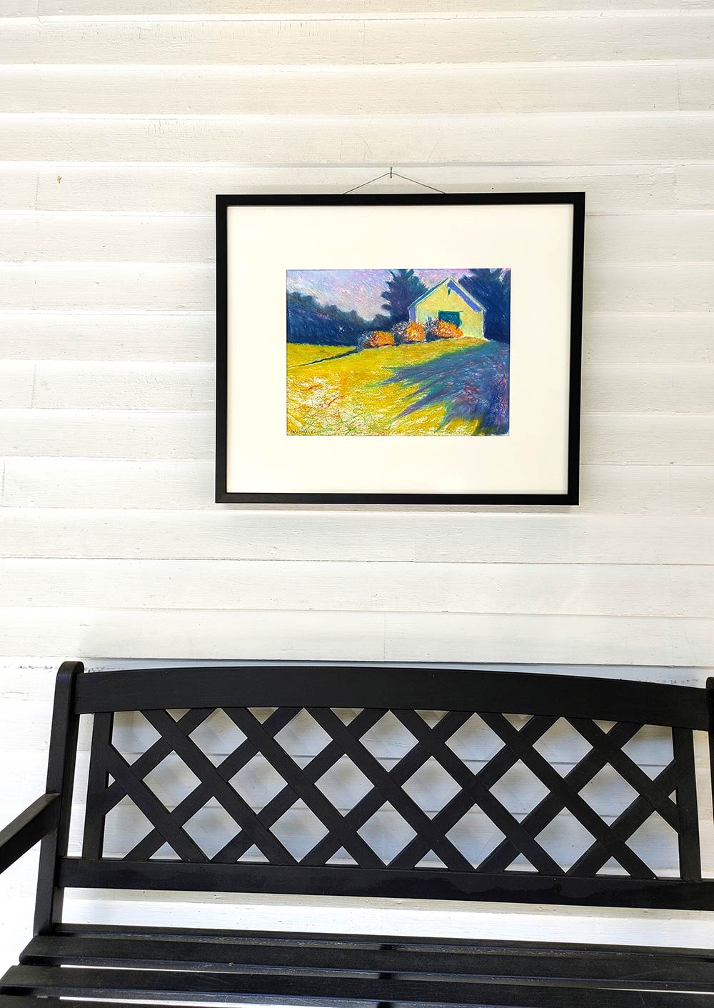 "Low Meadow (pastel study)"