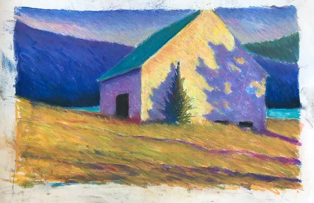 Pastel Study unnamed "No. 2"