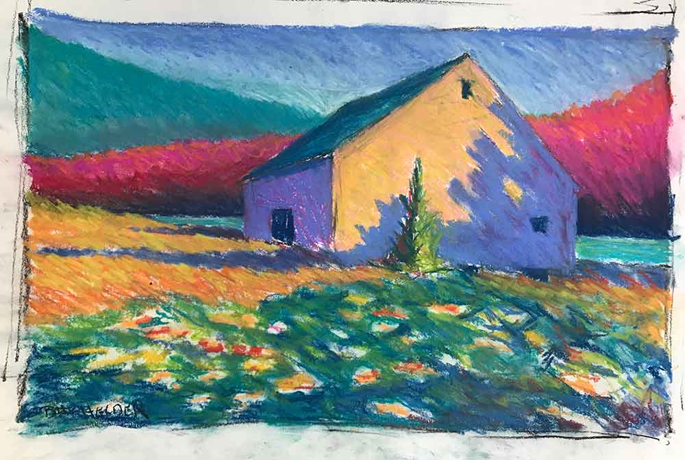 Pastel Study unnamed "No. 3"