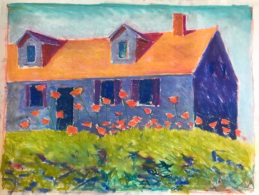 Pastel Study unnamed "No. 4"