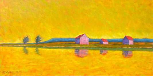 Amber Bay Original Oil on Canvas