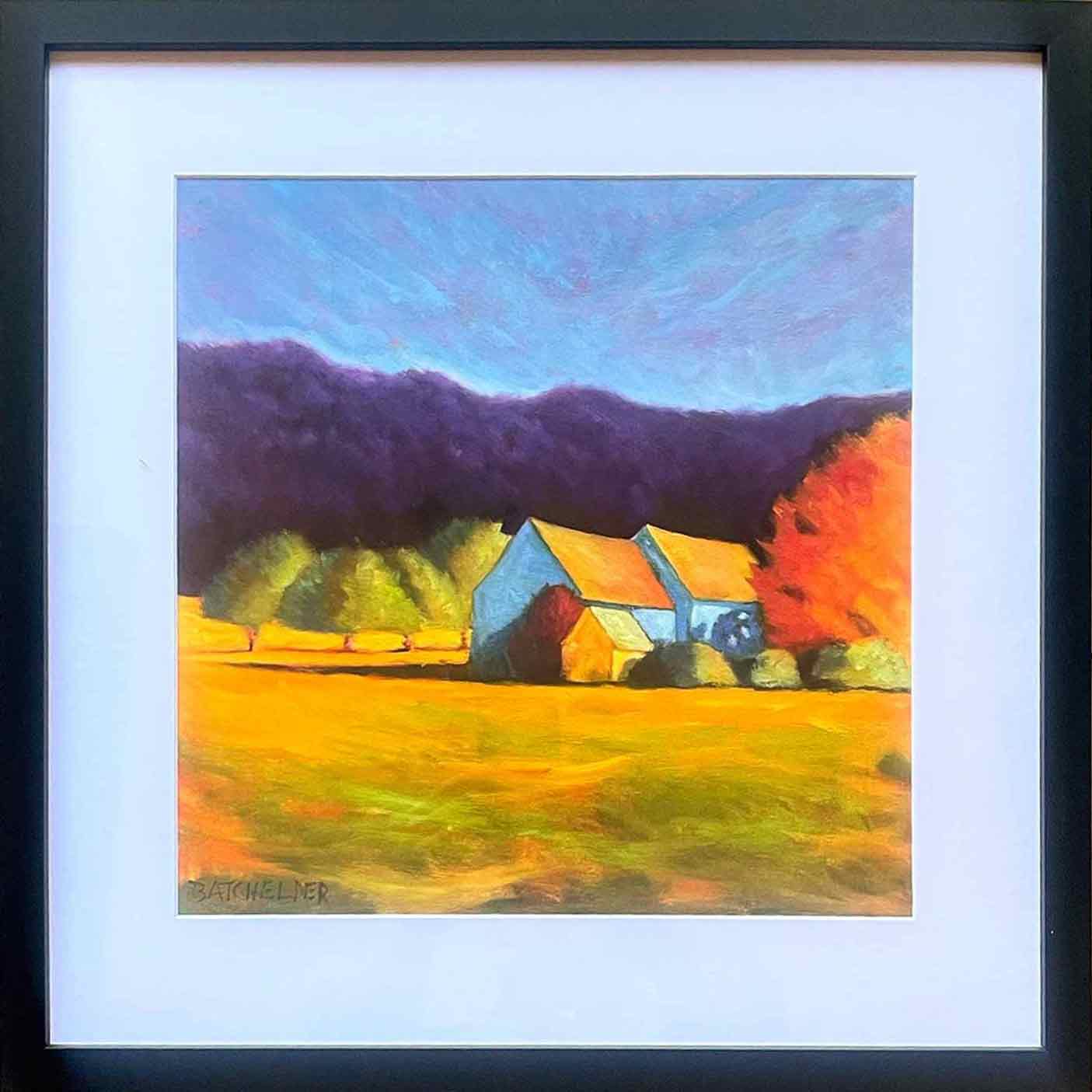 "Apple Grove" framed print