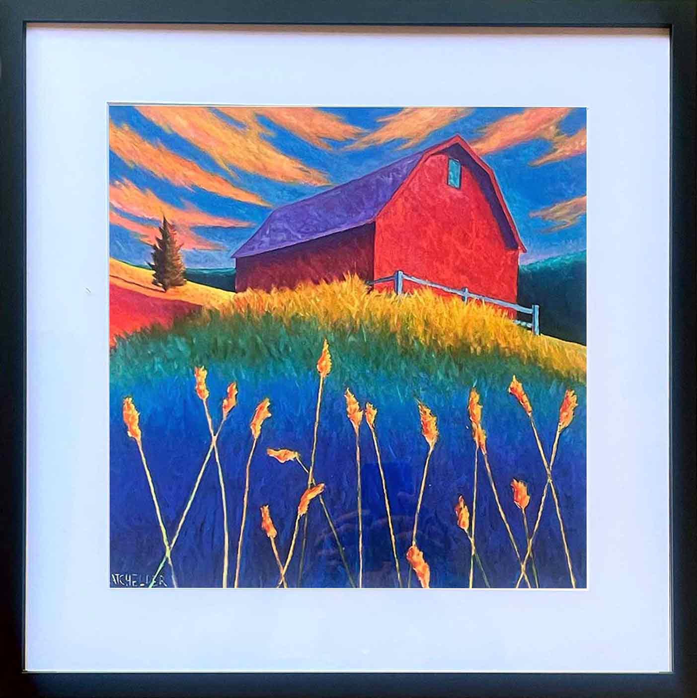 "Cloudland" framed print