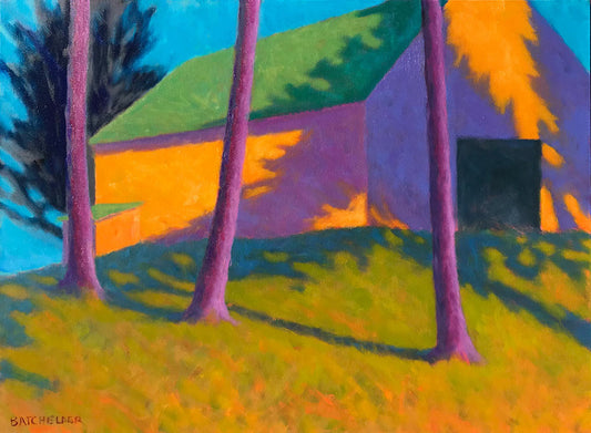 "Oak Grove" oil on canvas