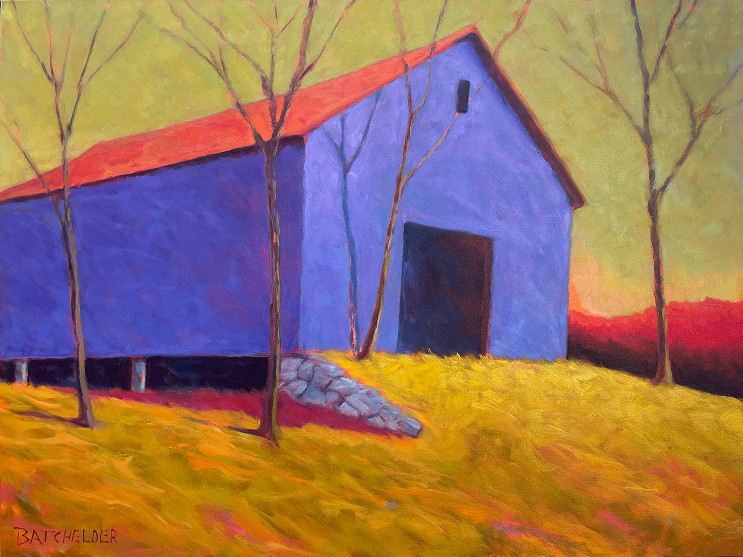 October Sky Original Oil