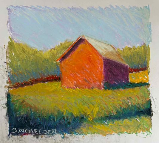 Pastel Study for "Tucked Away"