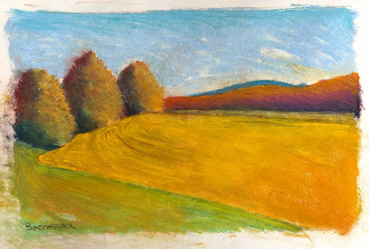 Pastel Study for "unnamed #2"