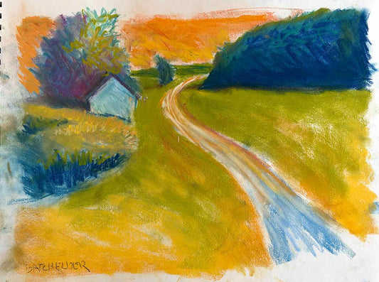 Pastel Study for "Unnamed #3"