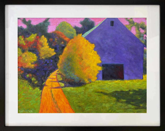 "Side Road" framed print