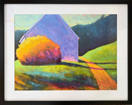 "Spring Road" framed print
