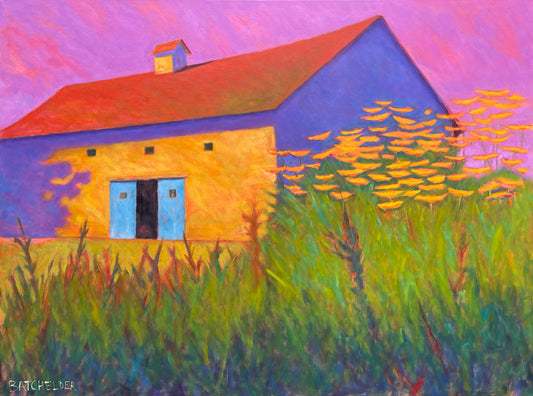 "Summer Garden" oil on canvas