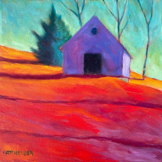 "Uplands" original oil painting
