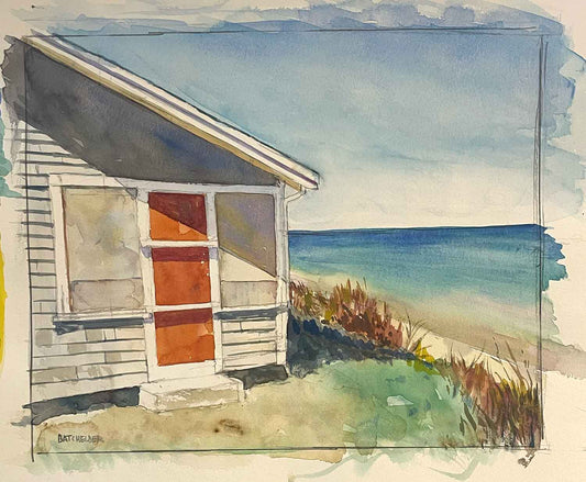 Watercolor Study for "Summer Escape"